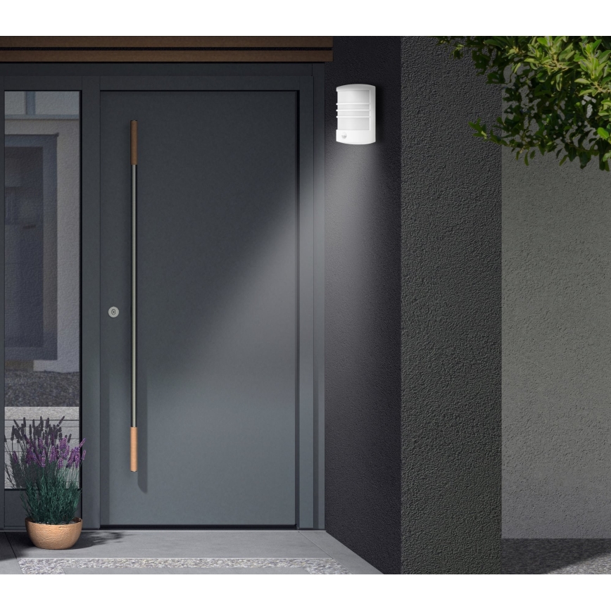 Telefunken 315506TF - LED outdoor wall light with sensor LED/12W/230V IP44 white