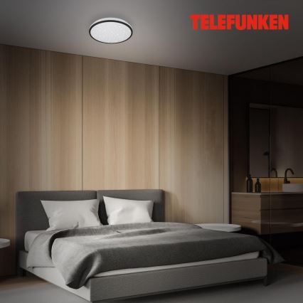 Telefunken 318305TF - LED Bathroom ceiling light with sensor LED/16W/230V IP44 d. 28 cm