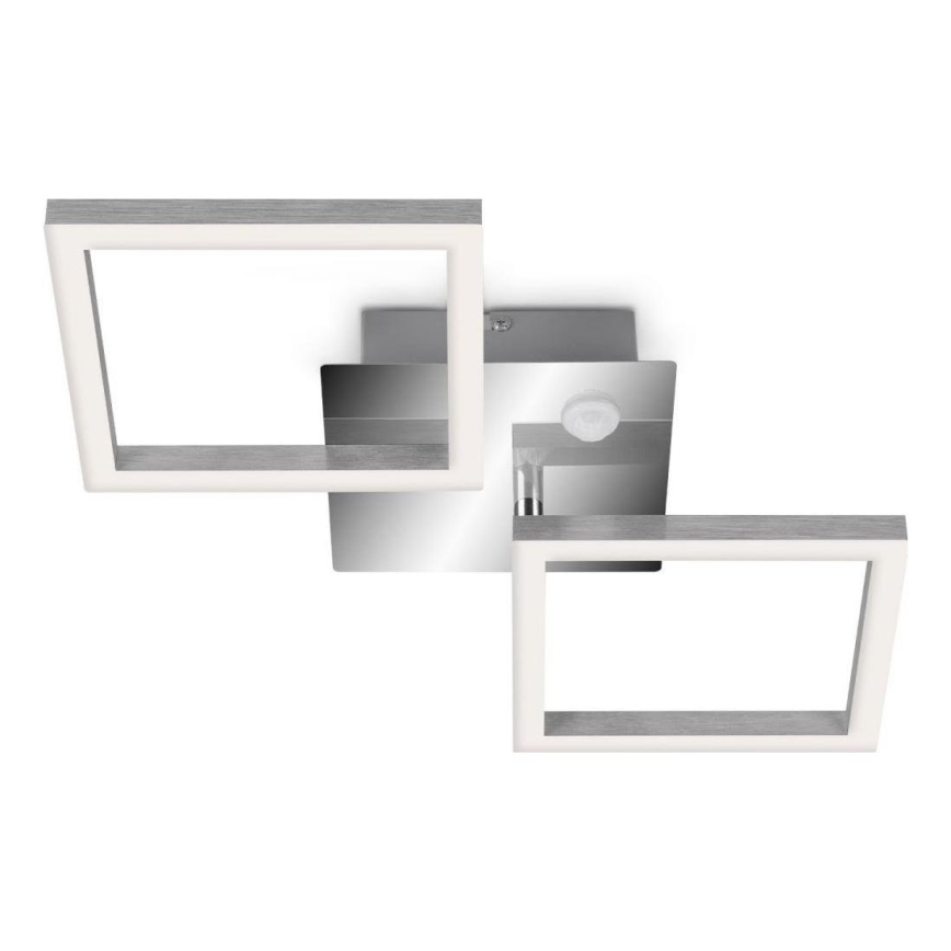 Telefunken 318508TF - LED Ceiling light with sensor FRAME LED/12W/230V 3000K matte chrome