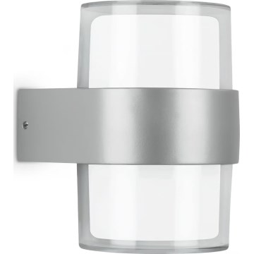 Telefunken 320404TF - LED Outdoor Wall Light 2xLED/8W/230V IP44 matte chrome