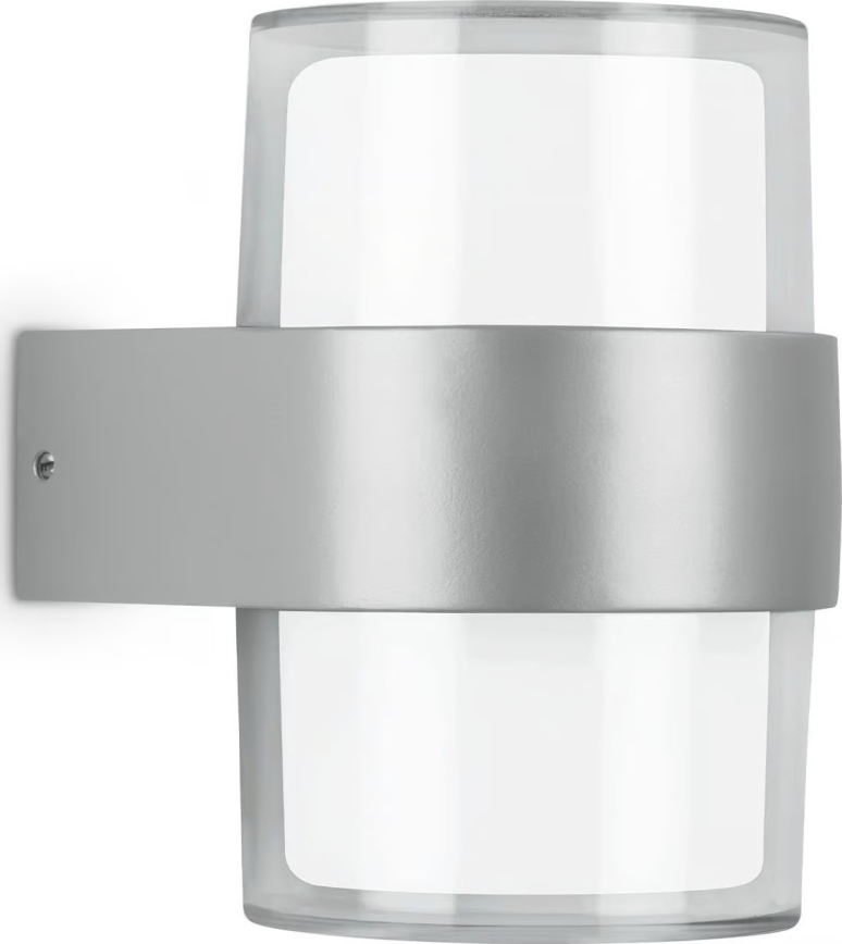 Telefunken 320404TF - LED Outdoor Wall Light 2xLED/8W/230V IP44 matte chrome