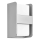 Telefunken 321004TF - Outdoor wall light 1xE27/12W/230V IP44 silver