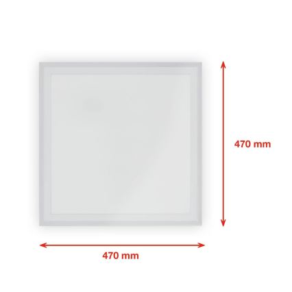 Telefunken 321206TF - LED RGBW Dimmable ceiling light LED/18W/230V 3000-6500K + remote control