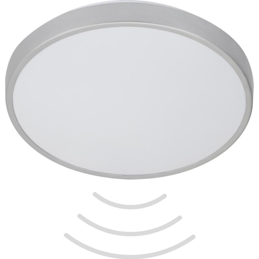 Telefunken 601604TF - LED Bathroom ceiling light with sensor LED/12W/230V IP44 d. 29 cm