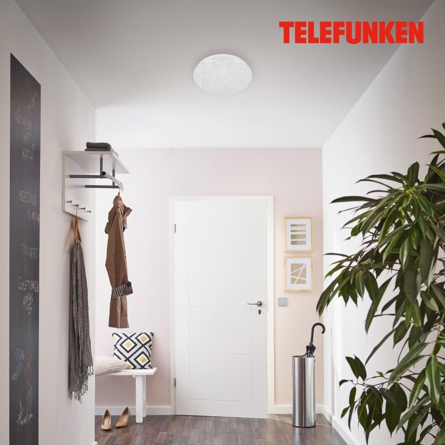 Telefunken 601706TF - LED Ceiling light with sensor LED/12W/230V d. 27 cm