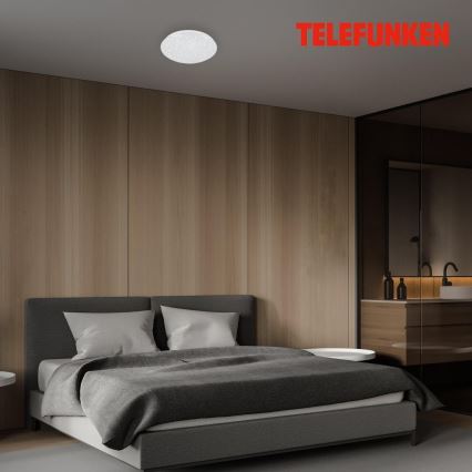 Telefunken 601706TF - LED Ceiling light with sensor LED/12W/230V d. 27 cm