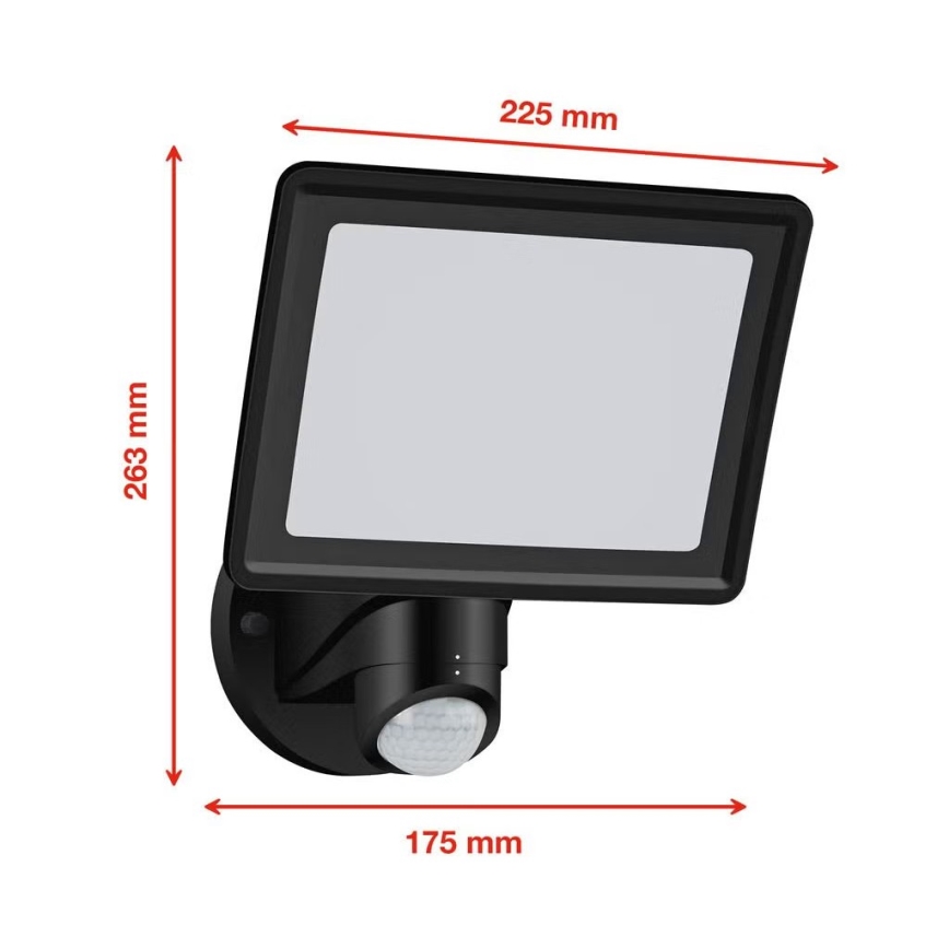 Telefunken - LED Floodlight with Motion Sensor LED/20W/230V