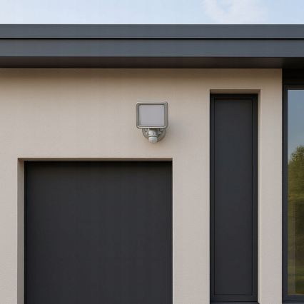 Telefunken - LED Floodlight with Sensor, 20W/230V