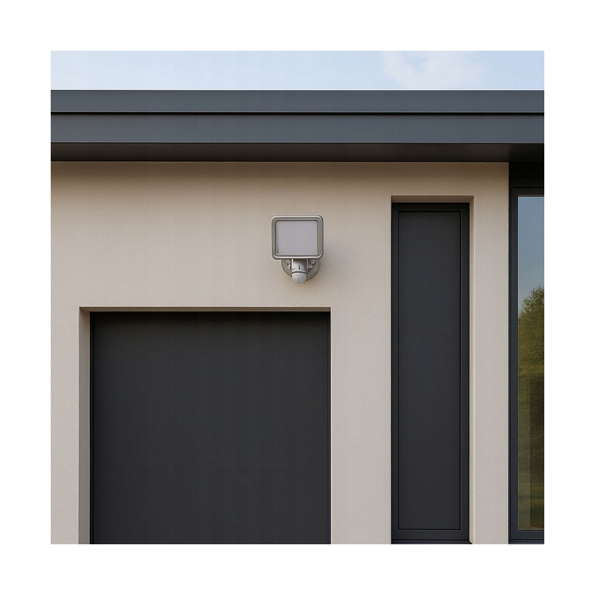 Telefunken - LED Floodlight with Sensor, 20W/230V