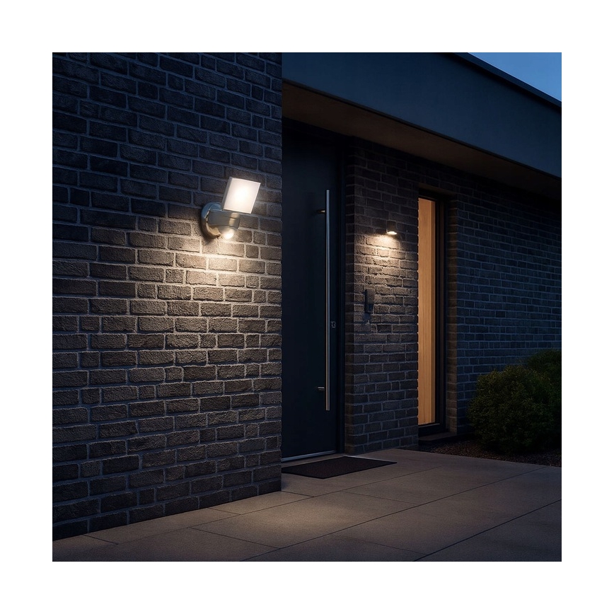 Telefunken - LED Floodlight with Sensor LED/16W/230V