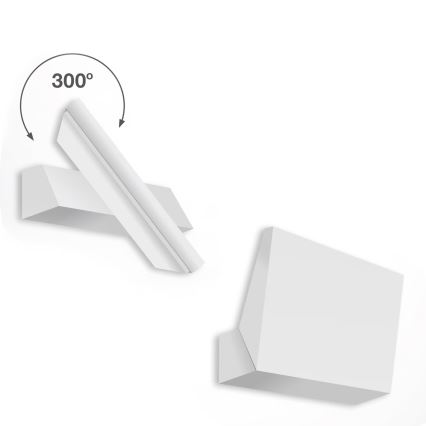 Telefunken - LED Outdoor Wall Light, 10W, 230V, IP44, White