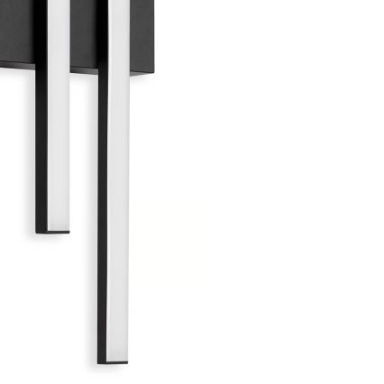 Telefunken - LED Outdoor Wall Light 2xLED/4W/230V 4000K IP44 black