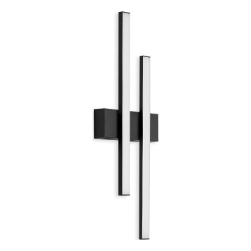 Telefunken - LED Outdoor Wall Light 2xLED/4W/230V 4000K IP44 black