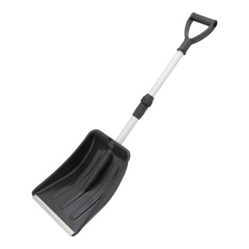 Telescopic snow shovel black/grey