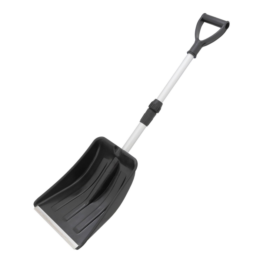 Telescopic snow shovel black/grey