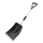 Telescopic snow shovel black/grey