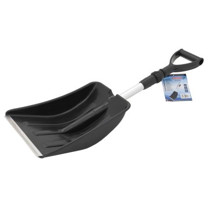 Telescopic snow shovel black/grey