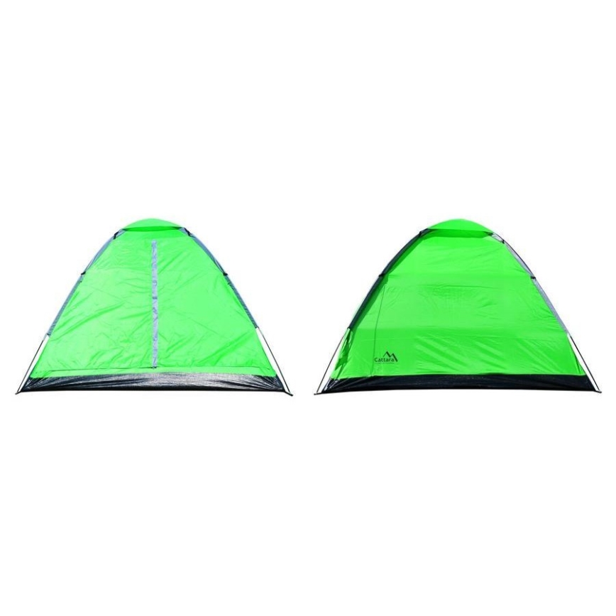 Tent for 3 people PU 3000 mm green