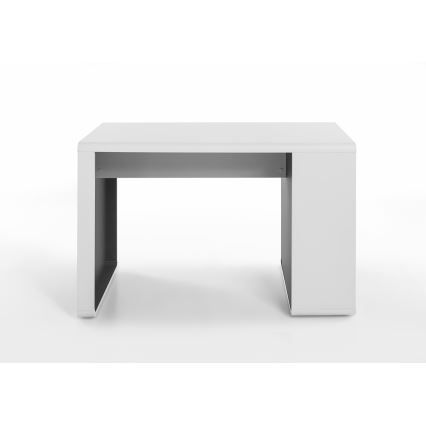 TEO Writing Desk – White/Anthracite