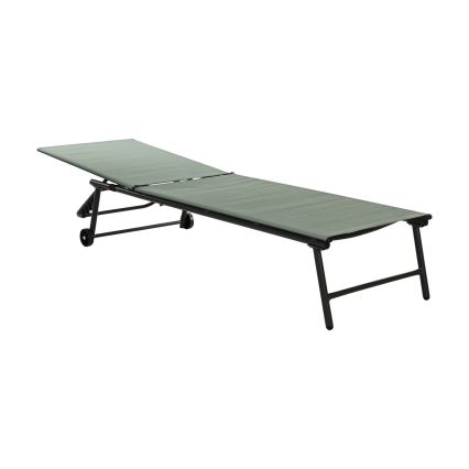 TERA Adjustable Lounger 57 x 185 cm, Green