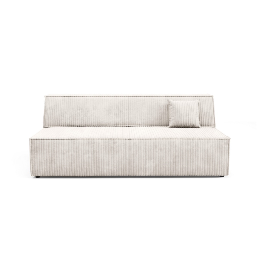 TERAMO 3-Seater Sofa Bed with Storage, Beige