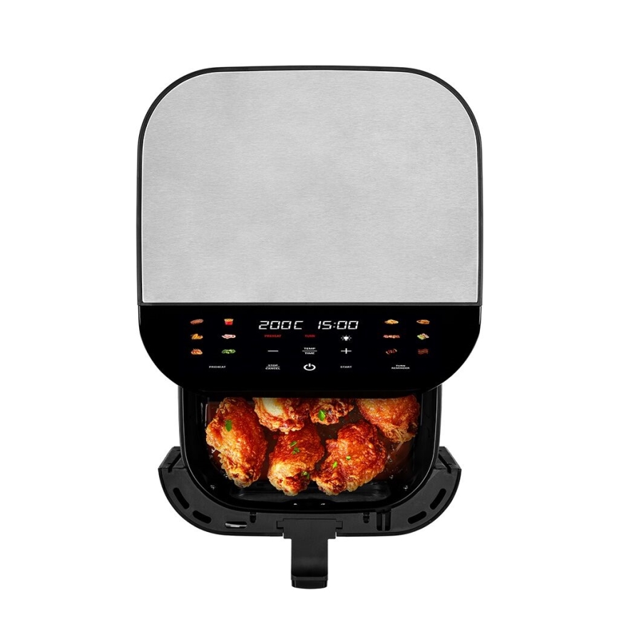 TESLA Electronics AirCook - Smart multifunctional digital hot air fryer 9 l 1700W/230V Wi-Fi