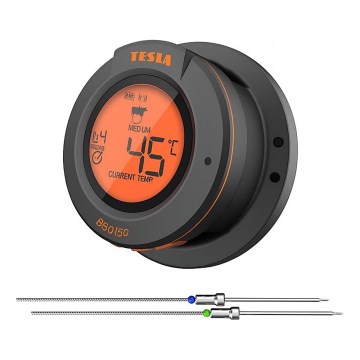 TESLA Electronics Cook - Digital meat thermometer with probe 0-400 °C 2xAA IP65