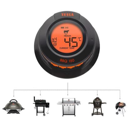 TESLA Electronics Cook - Digital meat thermometer with probe 0-400 °C 2xAA IP65