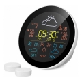 TESLA Electronics Device - Smart weather station with sensor, 400 mAh battery, Wi‑Fi, Tuya-compatible, IP44