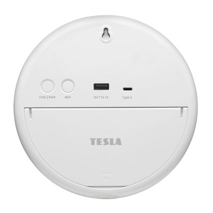 TESLA Electronics Device - Smart weather station with sensor, 400 mAh battery, Wi‑Fi, Tuya-compatible, IP44
