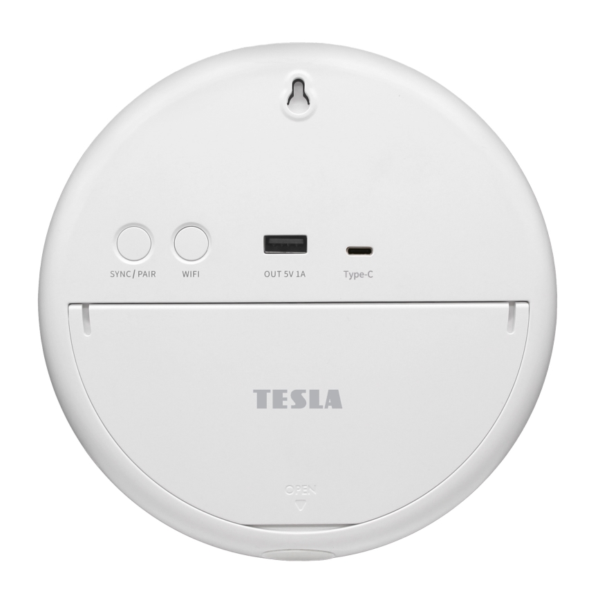 TESLA Electronics Device - Smart weather station with sensor, 400 mAh battery, Wi‑Fi, Tuya-compatible, IP44