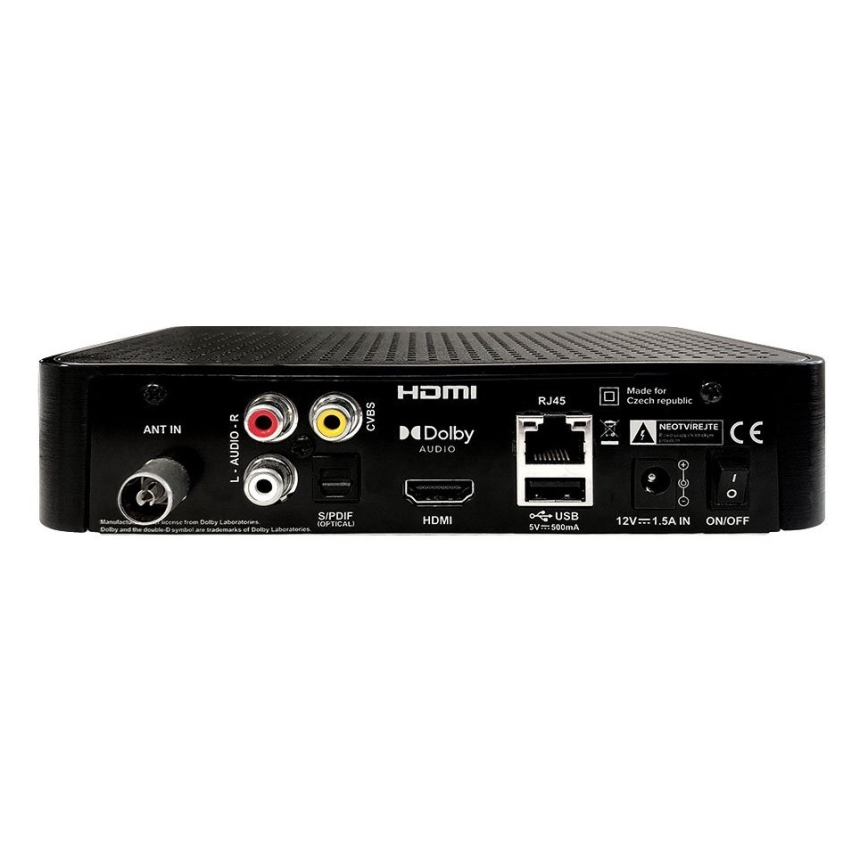 TESLA Electronics - DVB-T2 H.265 (HEVC) receiver 12V + remote control