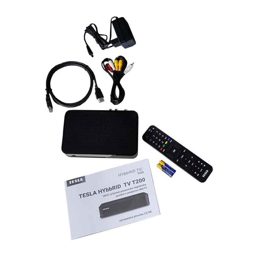 TESLA Electronics - DVB-T2 H.265 (HEVC) receiver 12V + remote control