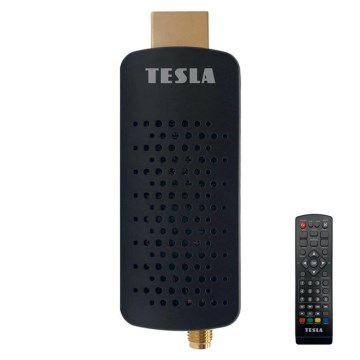TESLA Electronics - DVB-T2 H.265 (HEVC) receiver, HDMI-CEC 2xAAA + remote control