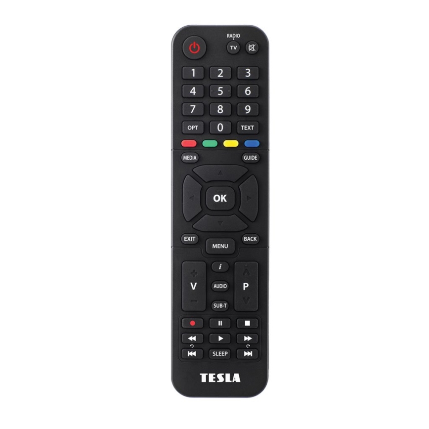 TESLA Electronics - DVB-T2 H.265 (HEVC) receiver with HbbTV 12V + remote control