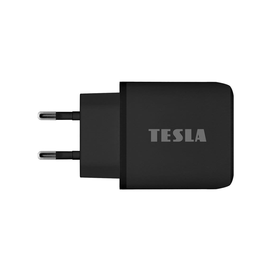 TESLA Electronics - Fast charging adapter Power Delivery 25W black