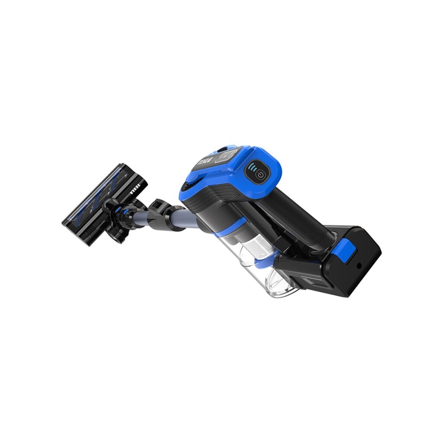 TESLA Electronics PureStar - Flexible cordless stick vacuum cleaner 3in1 300W/2200 mAh black/blue