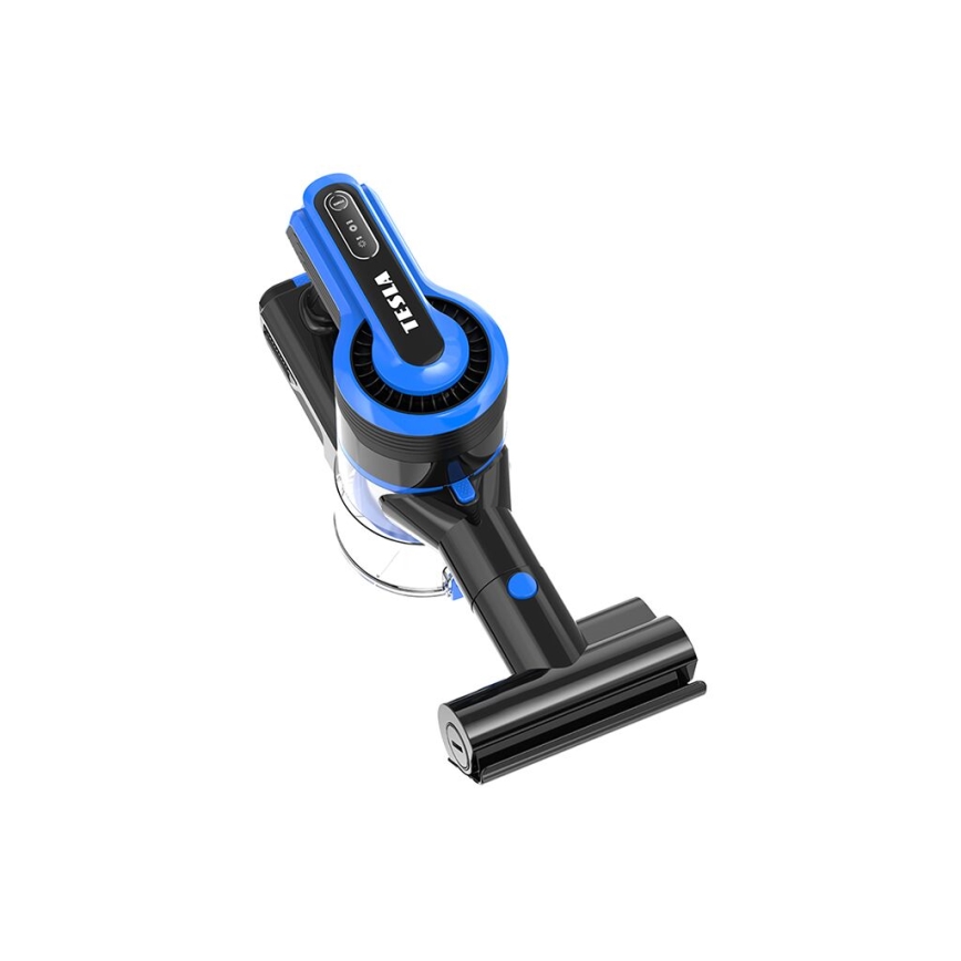 TESLA Electronics PureStar - Flexible cordless stick vacuum cleaner 3in1 300W/2200 mAh black/blue