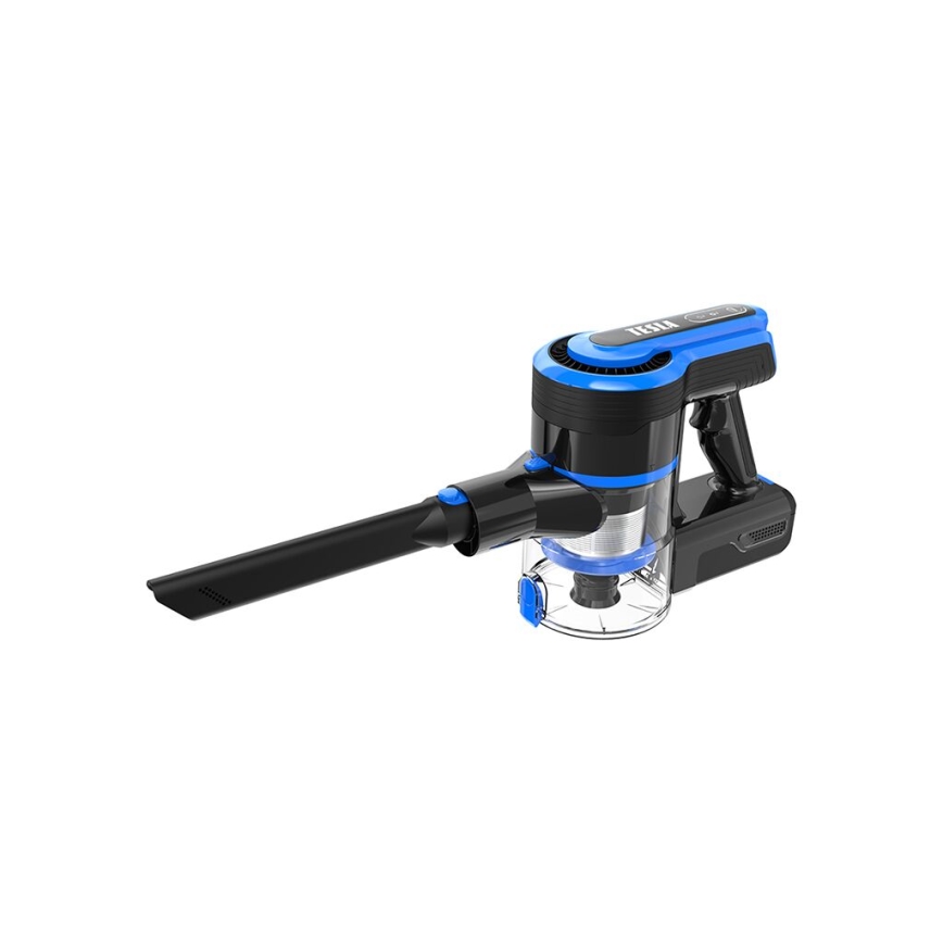 TESLA Electronics PureStar - Flexible cordless stick vacuum cleaner 3in1 300W/2200 mAh black/blue