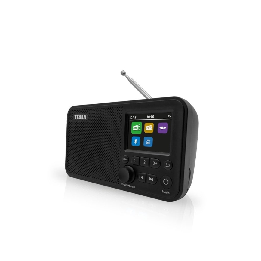 TESLA Electronics - Radio DAB+ FM 5W/1800 mAh black