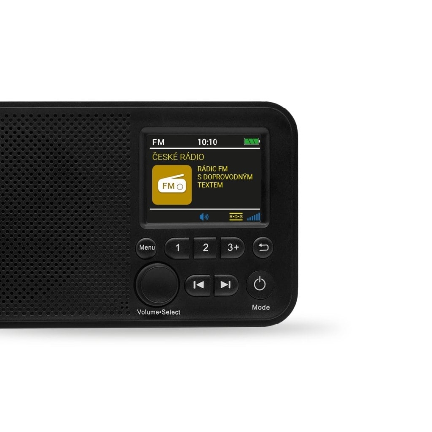 TESLA Electronics - Radio DAB+ FM 5W/1800 mAh black