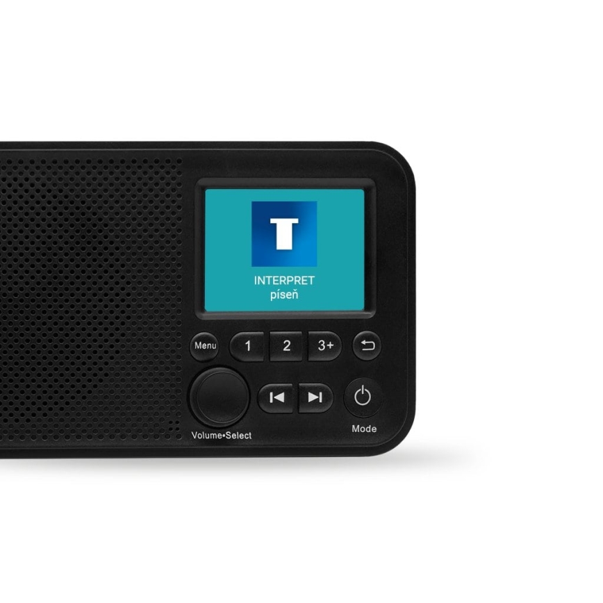 TESLA Electronics - Radio DAB+ FM 5W/1800 mAh black