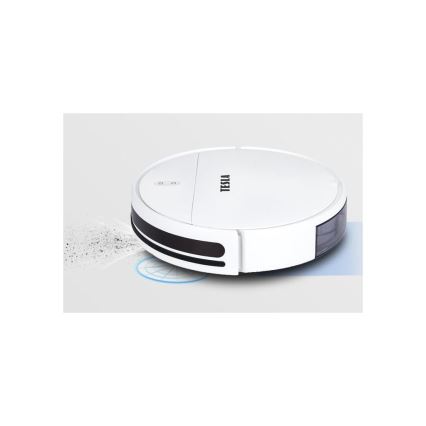 TESLA Electronics RoboStar - Smart robotic vacuum cleaner 2in1 2500 mAh Wi-Fi Tuya white + remote control