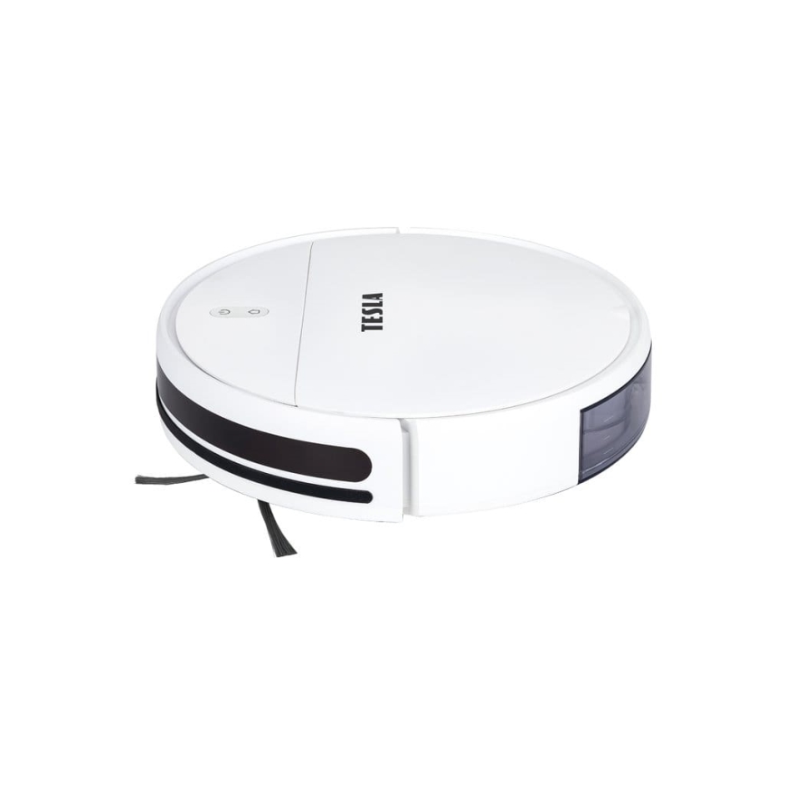 TESLA Electronics RoboStar - Smart robotic vacuum cleaner 2in1 2500 mAh Wi-Fi Tuya white + remote control