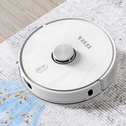 TESLA Electronics RoboStar - Smart robotic vacuum cleaner 2in1 2600 mAh Wi-Fi white
