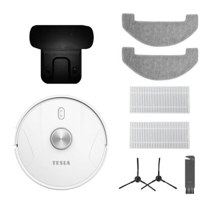 TESLA Electronics RoboStar - Smart robotic vacuum cleaner 2in1 2600 mAh Wi-Fi white