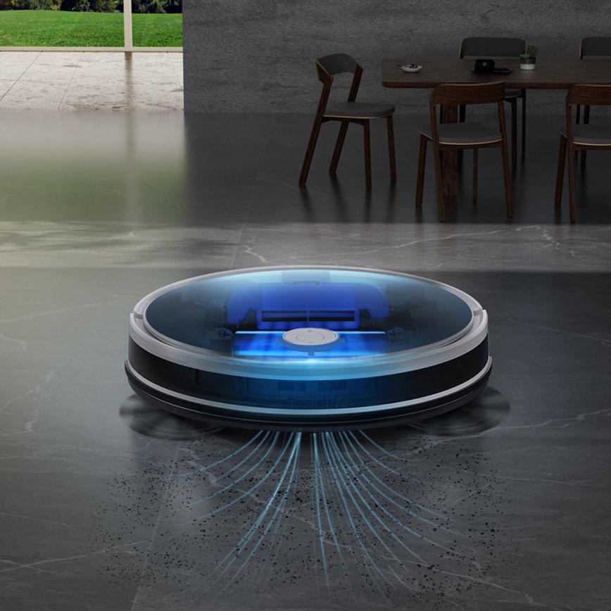 TESLA Electronics RoboStar - Smart robotic vacuum cleaner 2in1 2600 mAh Wi-Fi white + remote control