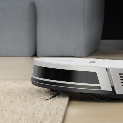 TESLA Electronics RoboStar - Smart robotic vacuum cleaner 2in1 2600 mAh Wi-Fi white + remote control