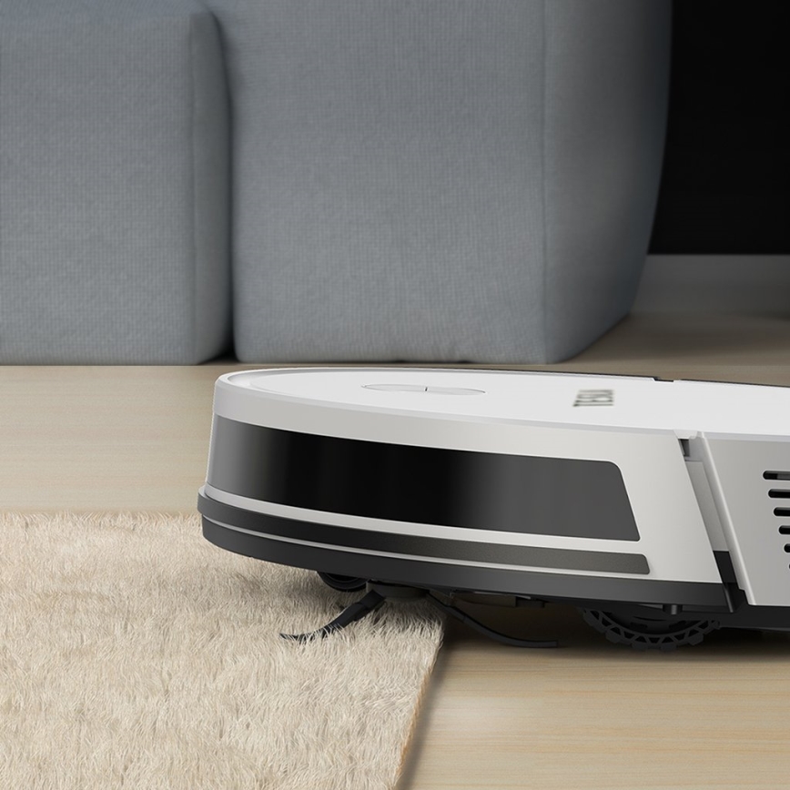 TESLA Electronics RoboStar - Smart robotic vacuum cleaner 2in1 2600 mAh Wi-Fi white + remote control