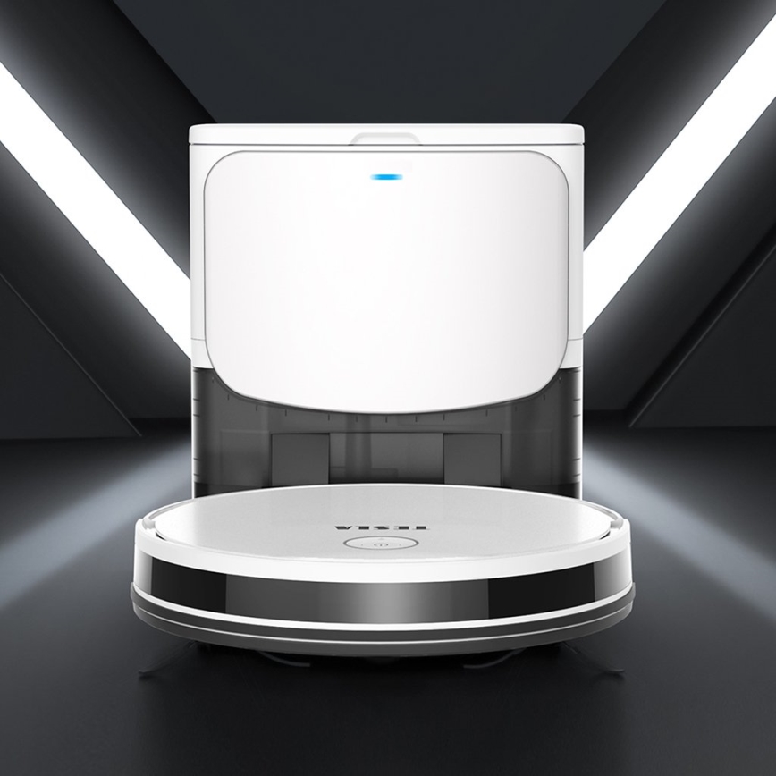 TESLA Electronics RoboStar - Smart robotic vacuum cleaner 2in1 2600 mAh Wi-Fi white + remote control